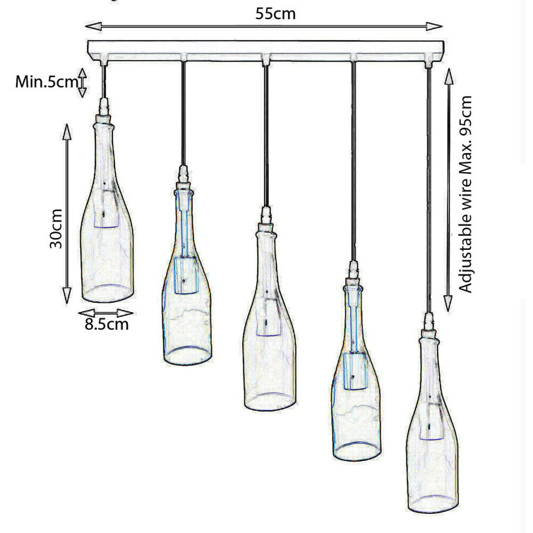 Longshore Tides Tayler 1 Light Kitchen Island Dome Pendant with PVC